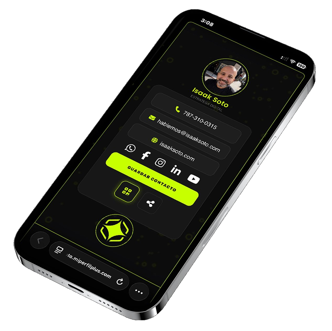 Perfil Plus en celular